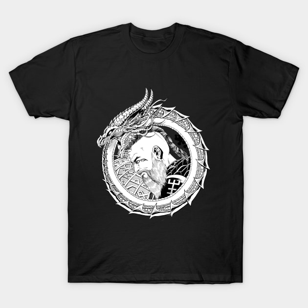 The Midgard Serpent T-Shirt by medievalwares